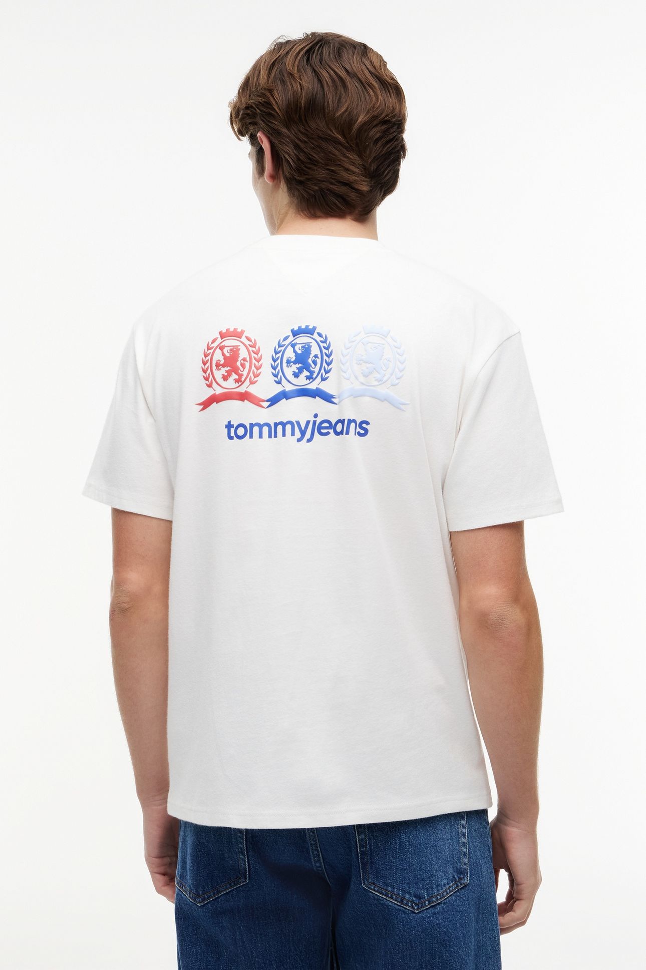 TJM RELAXED CREST REPEAT ECRU 2