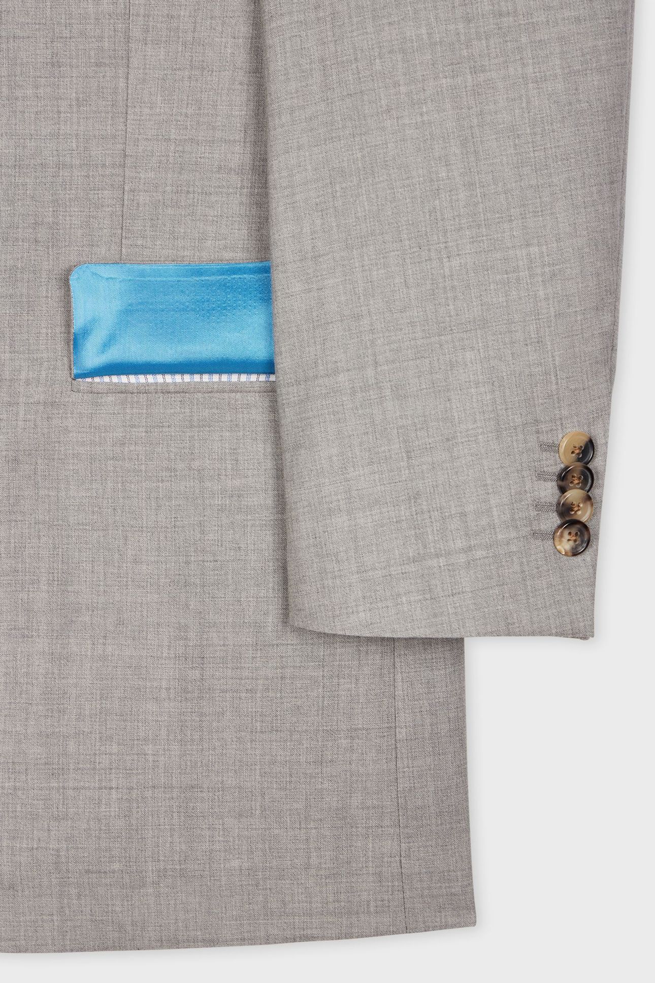 MENS TAILORED FIT 2 BUTTON SUIT GREY 5
