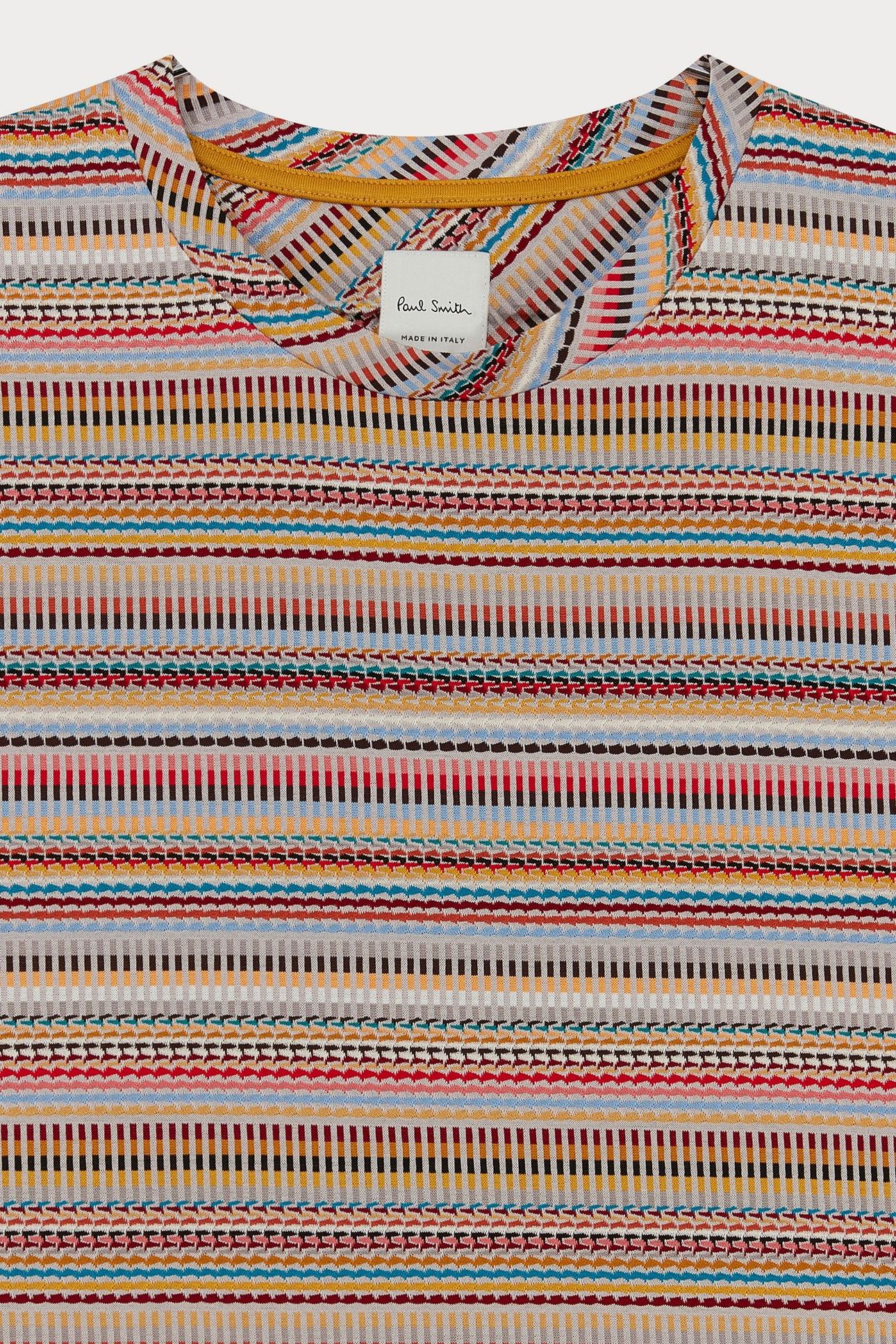 MENS SIGNATURE STRIPE TSHIRT MULTI COLOURED 7