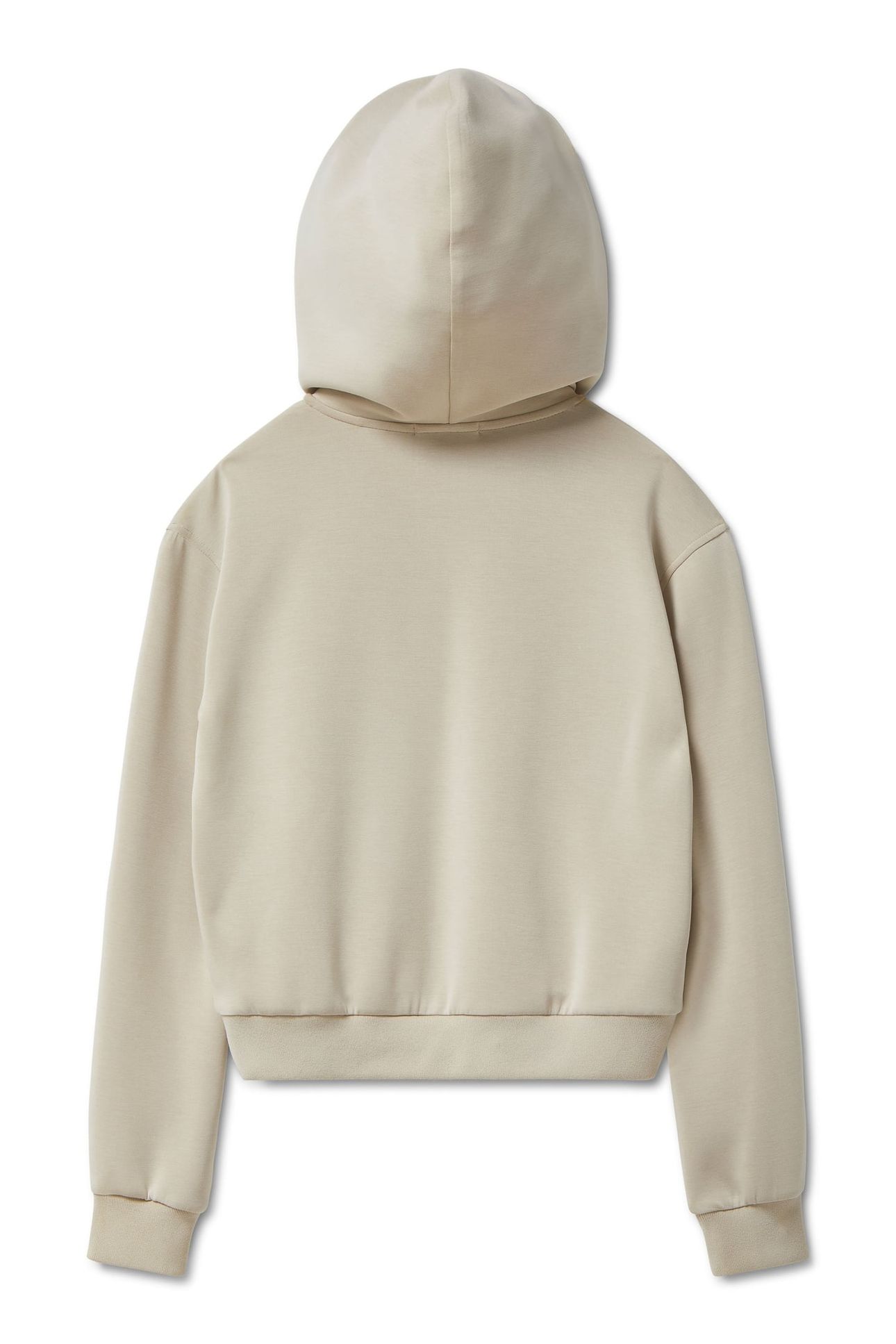 QUARTER ZIP HOODIE FEATHER GRAY 2