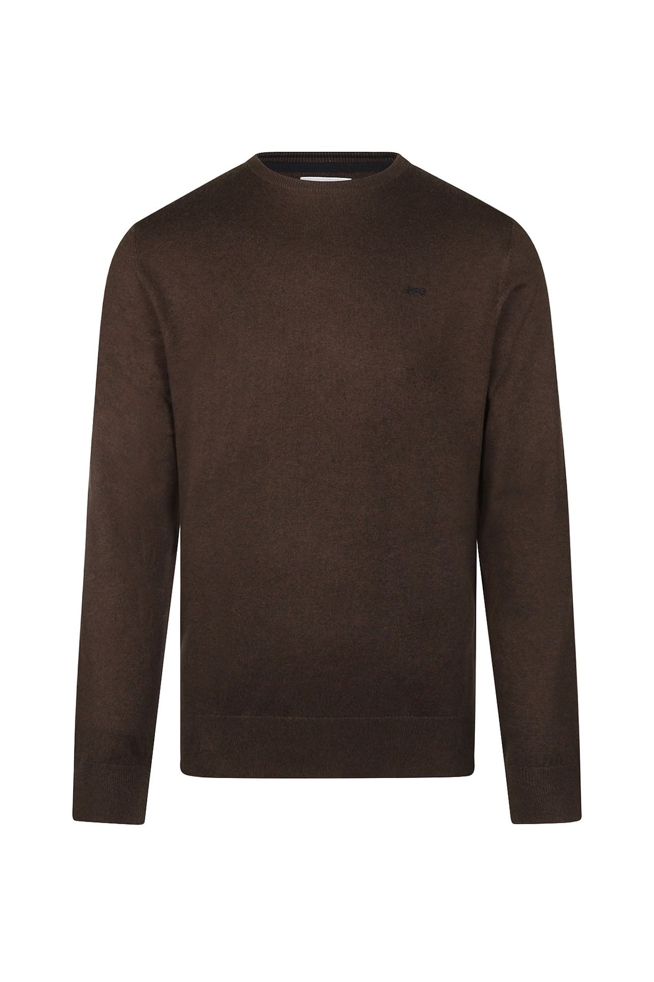C-NECK SWEATER CHOCOLATE BROWN 1