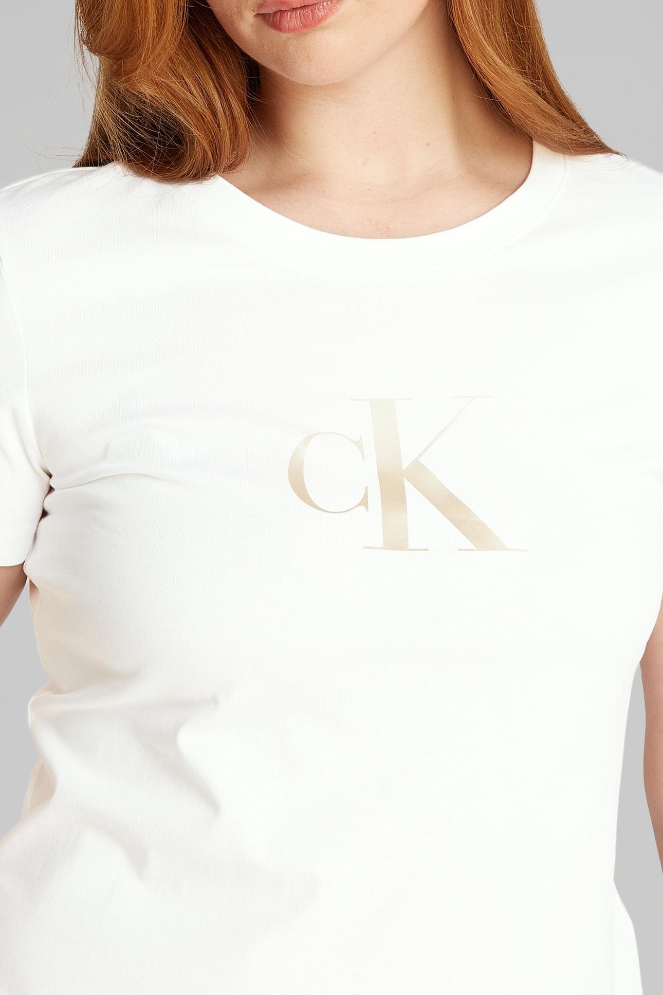 PLUS GRADIENT TEE BRIGHT WHITE 6