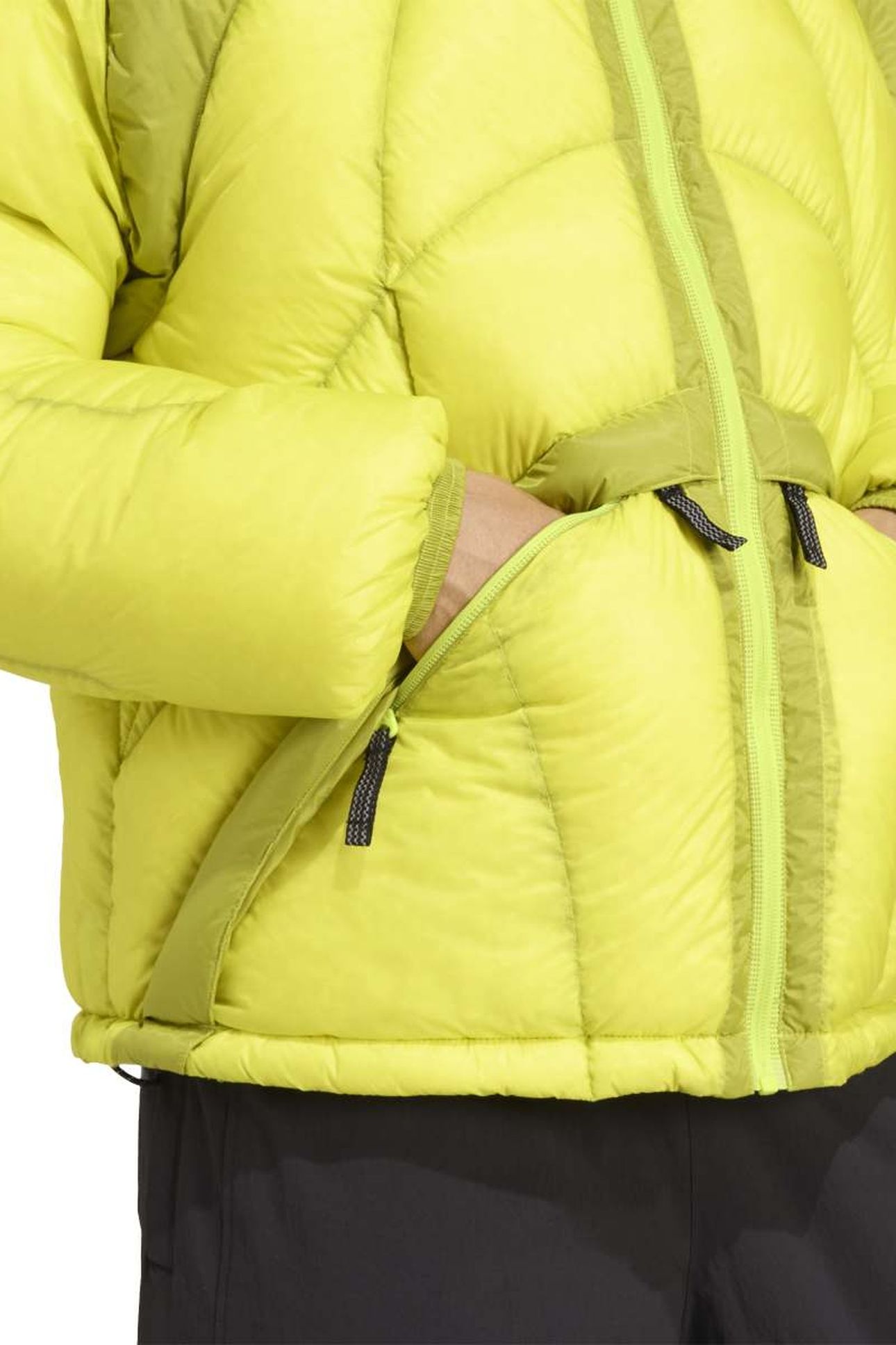 UNISEX EQT JACKET SEMI SOLAR YELLOW 5