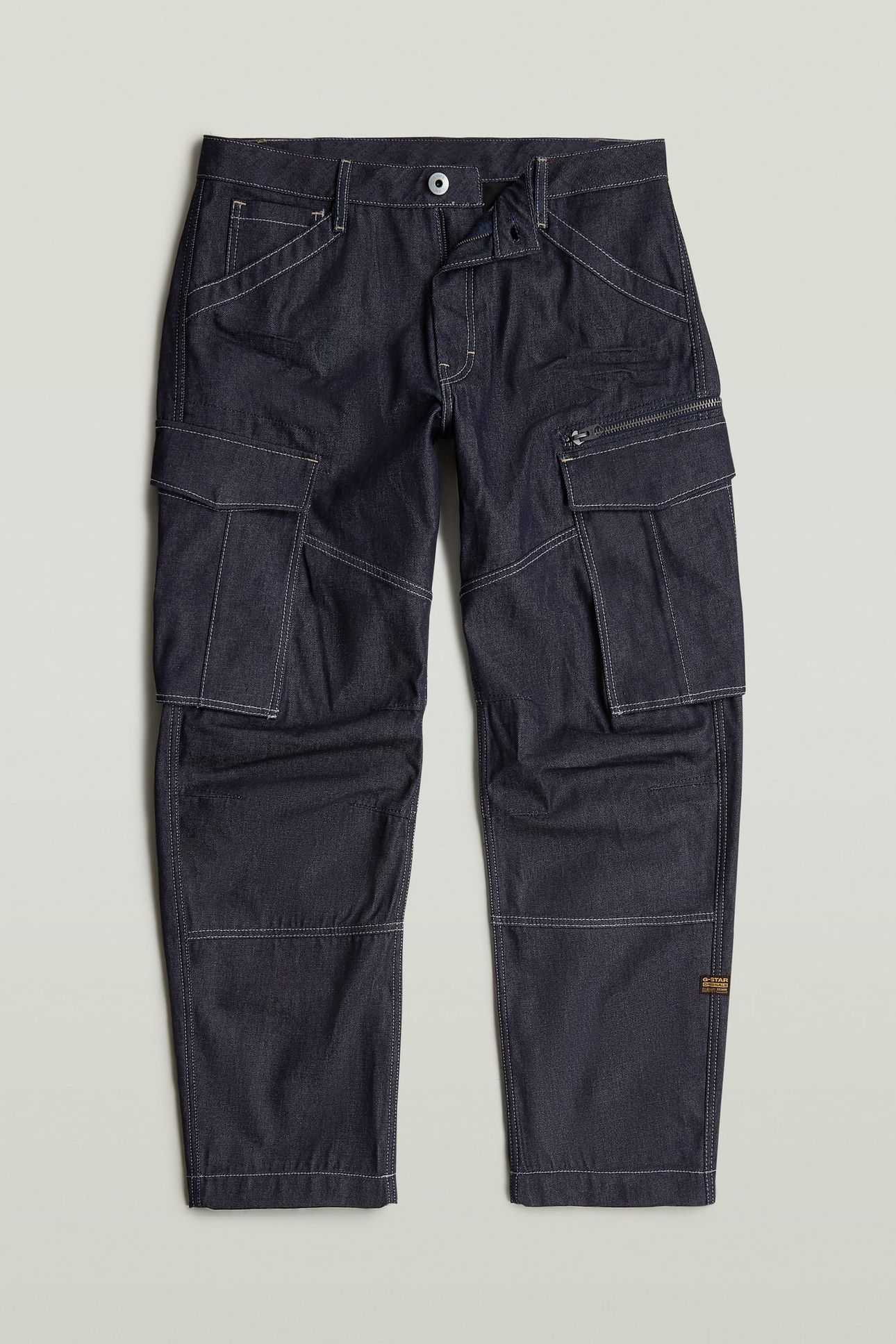 ROVIC 3D LOOSE DENIM BLUE 4