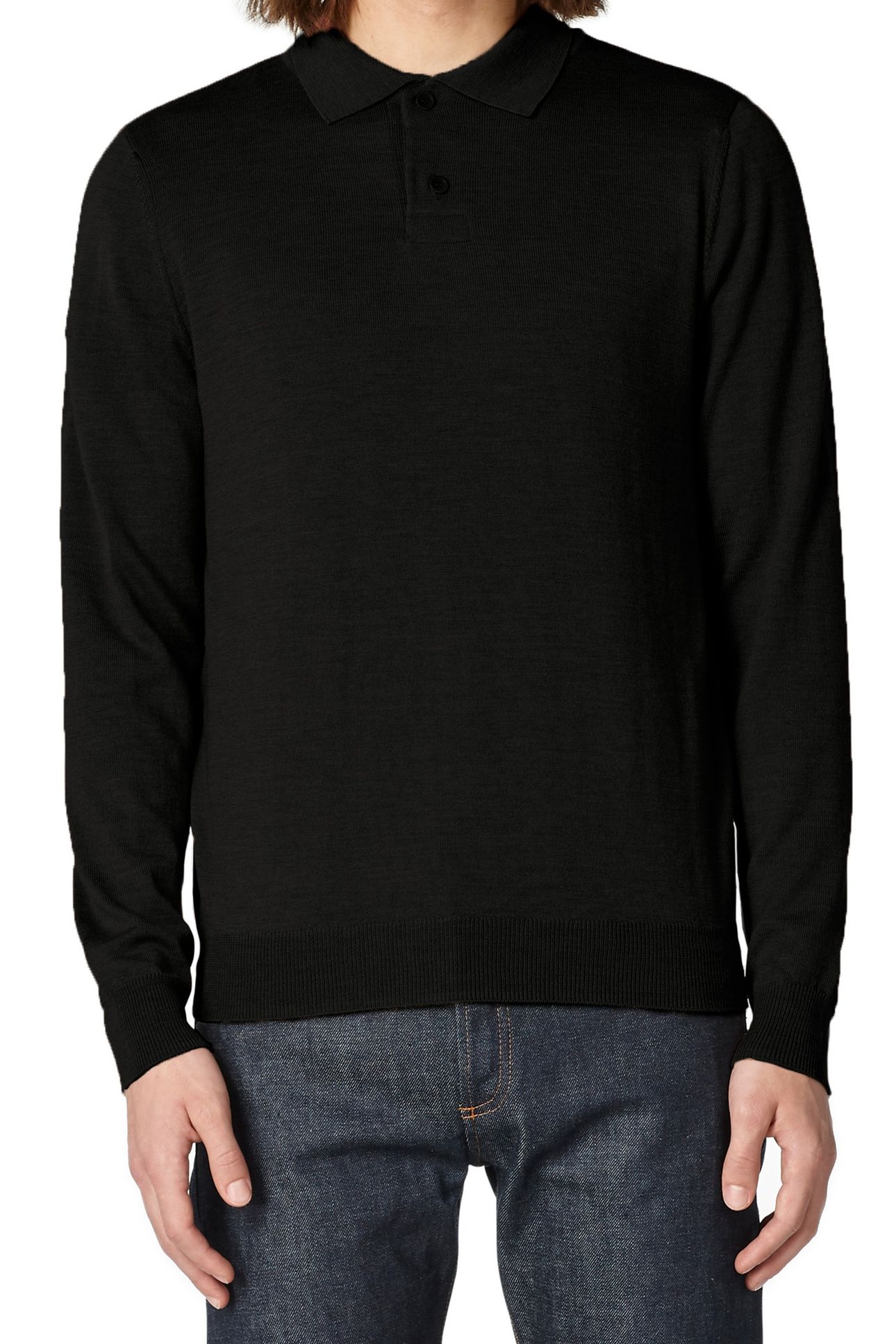 UNISEX POLO JERRY BLACK 1