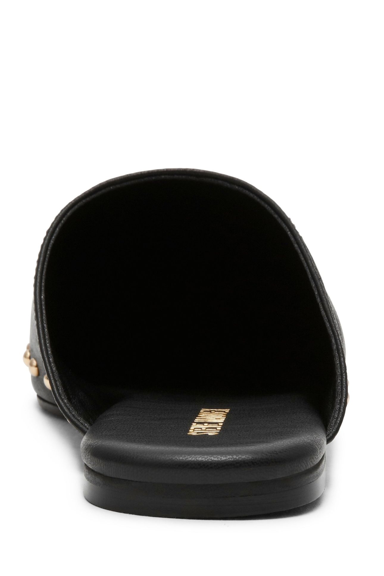 PEARSON FLAT SHOES BLACK LEATHER 4
