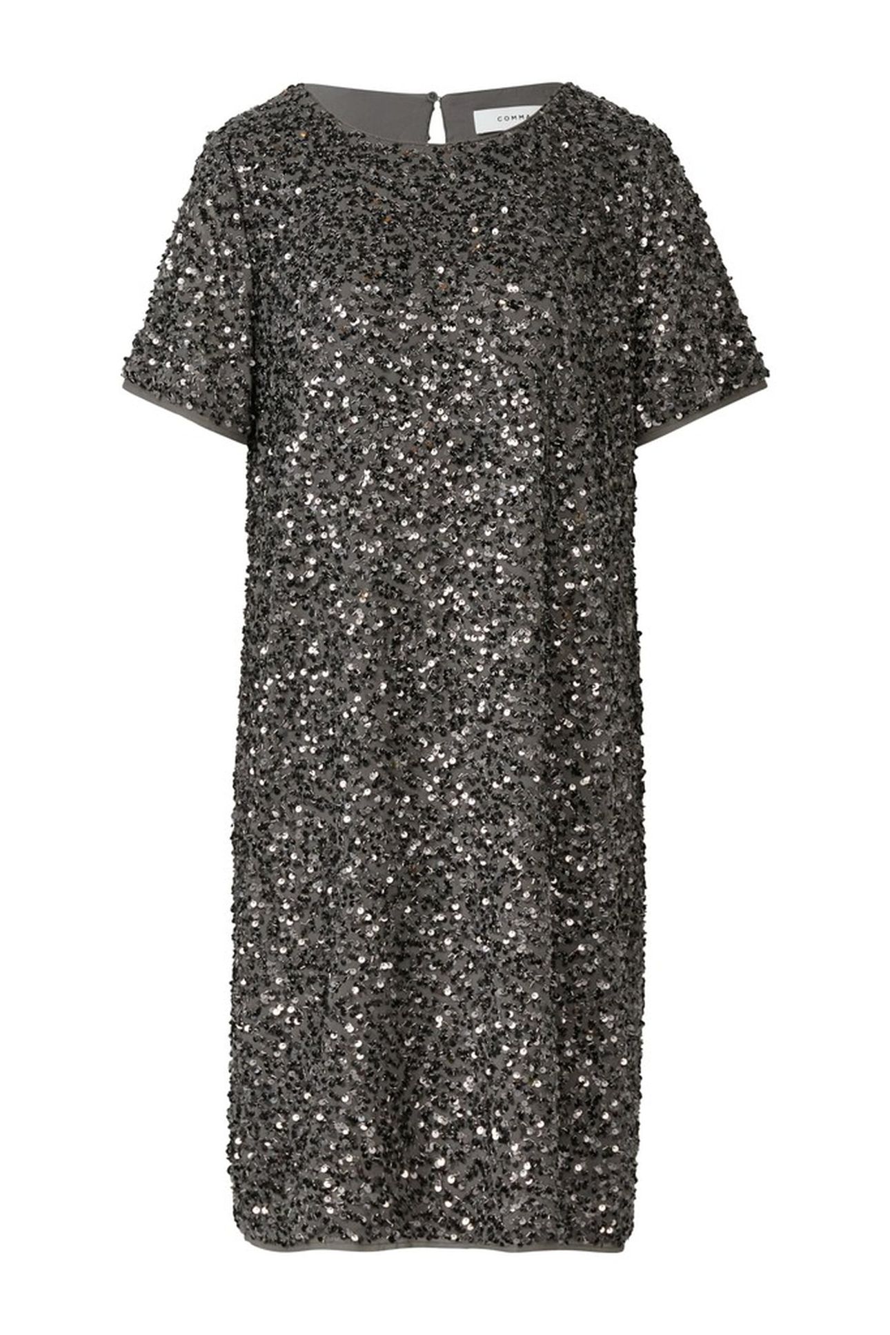 COMMA DRESSES GREY/BLACK 7