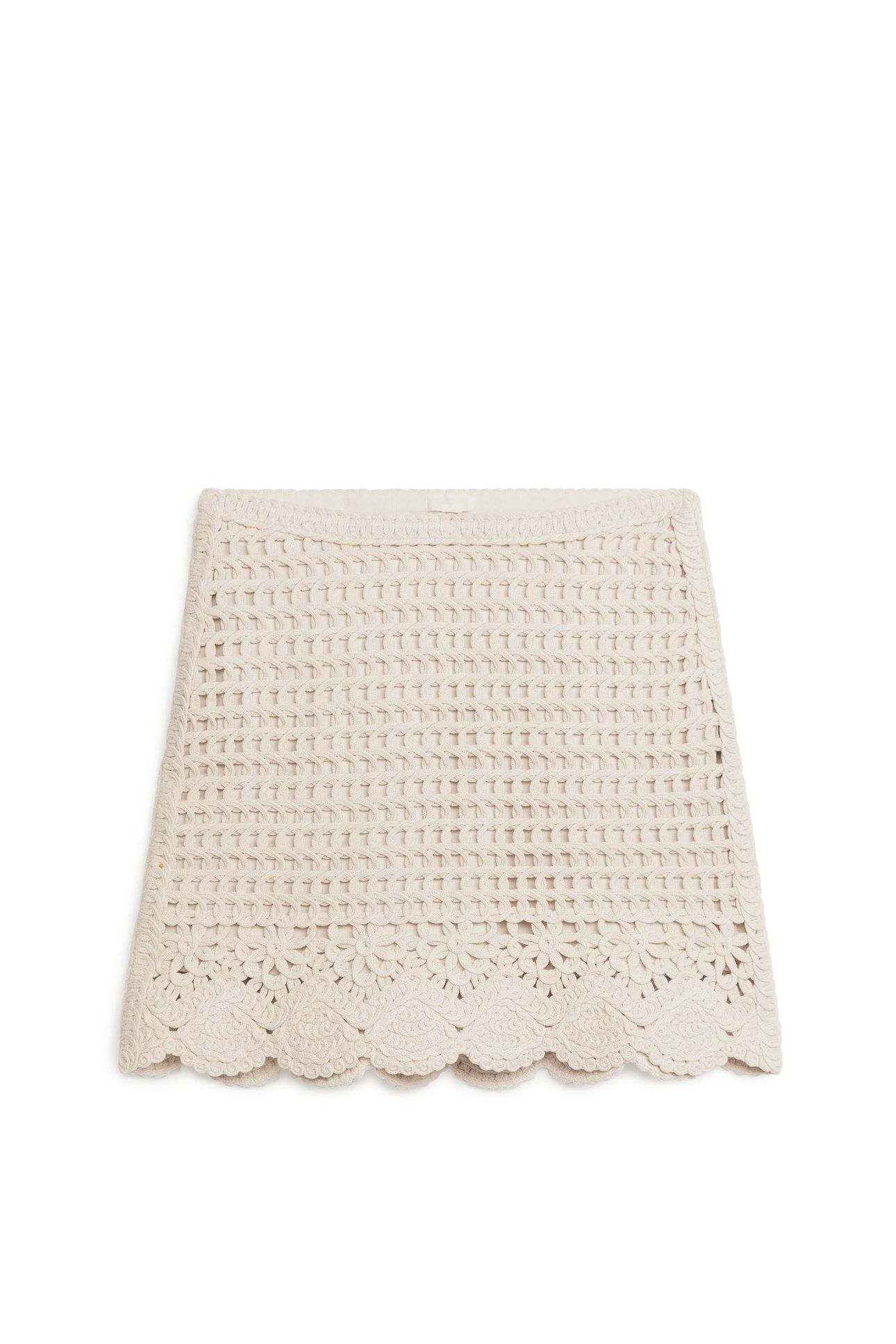 NORMANDIE CROCHET SKIRT WHITE 3