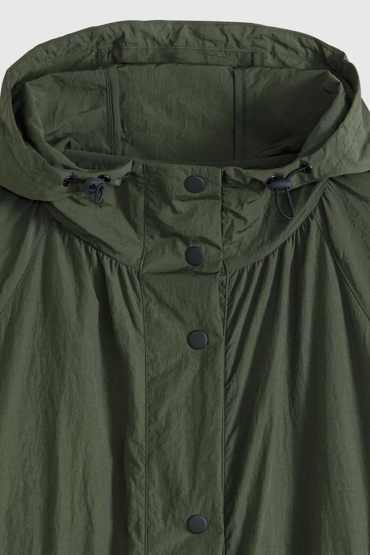 SIMONE LONG BUBBLE PARKA DEEP DEPTHS 5