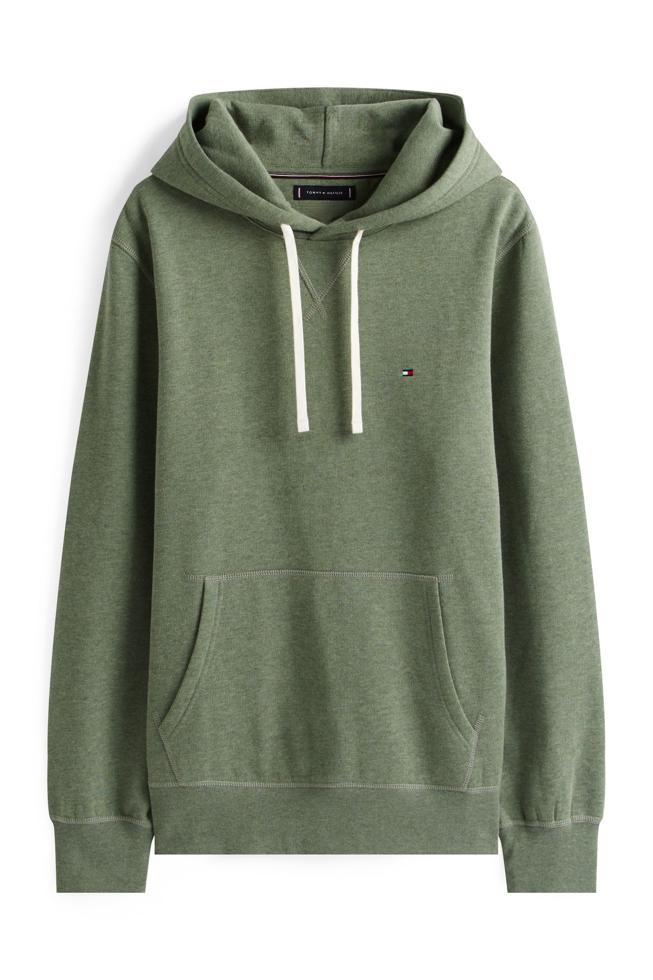 ESSENTIAL SEASONAL FLEECE BATTLE GREEN HEATHER 4