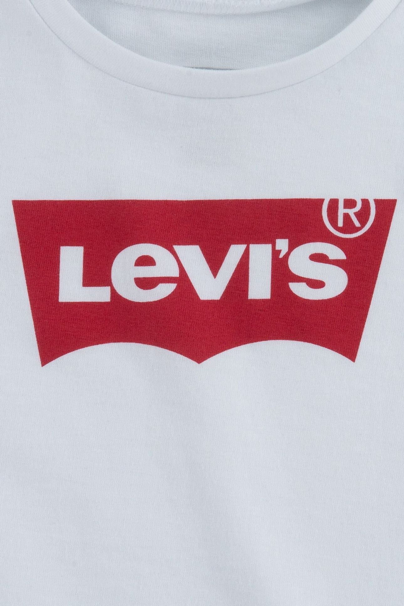 GIRLS SS BATWING A LINE TEE RED/WHITE 3