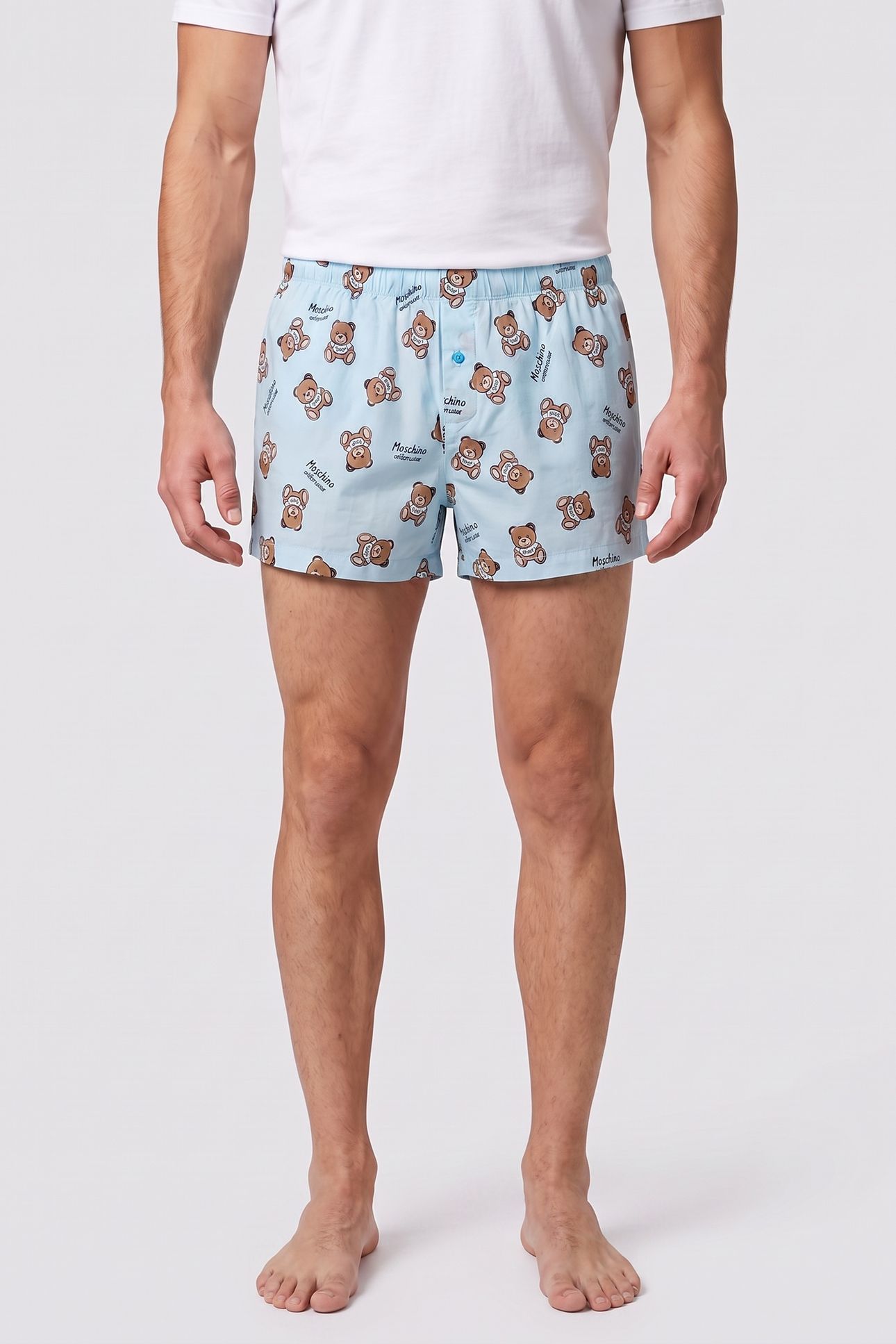 WOVEN BOXER BLUE 1