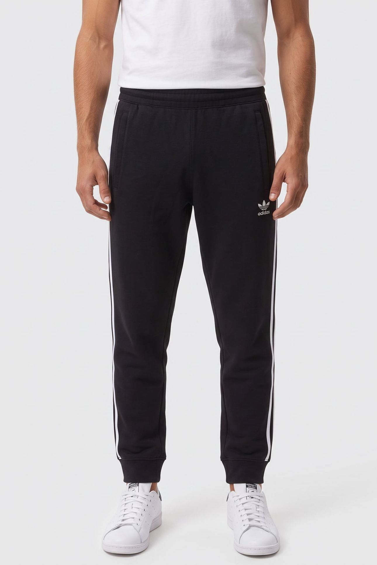 UNISEX 3-STRIPES PANT BLACK 3