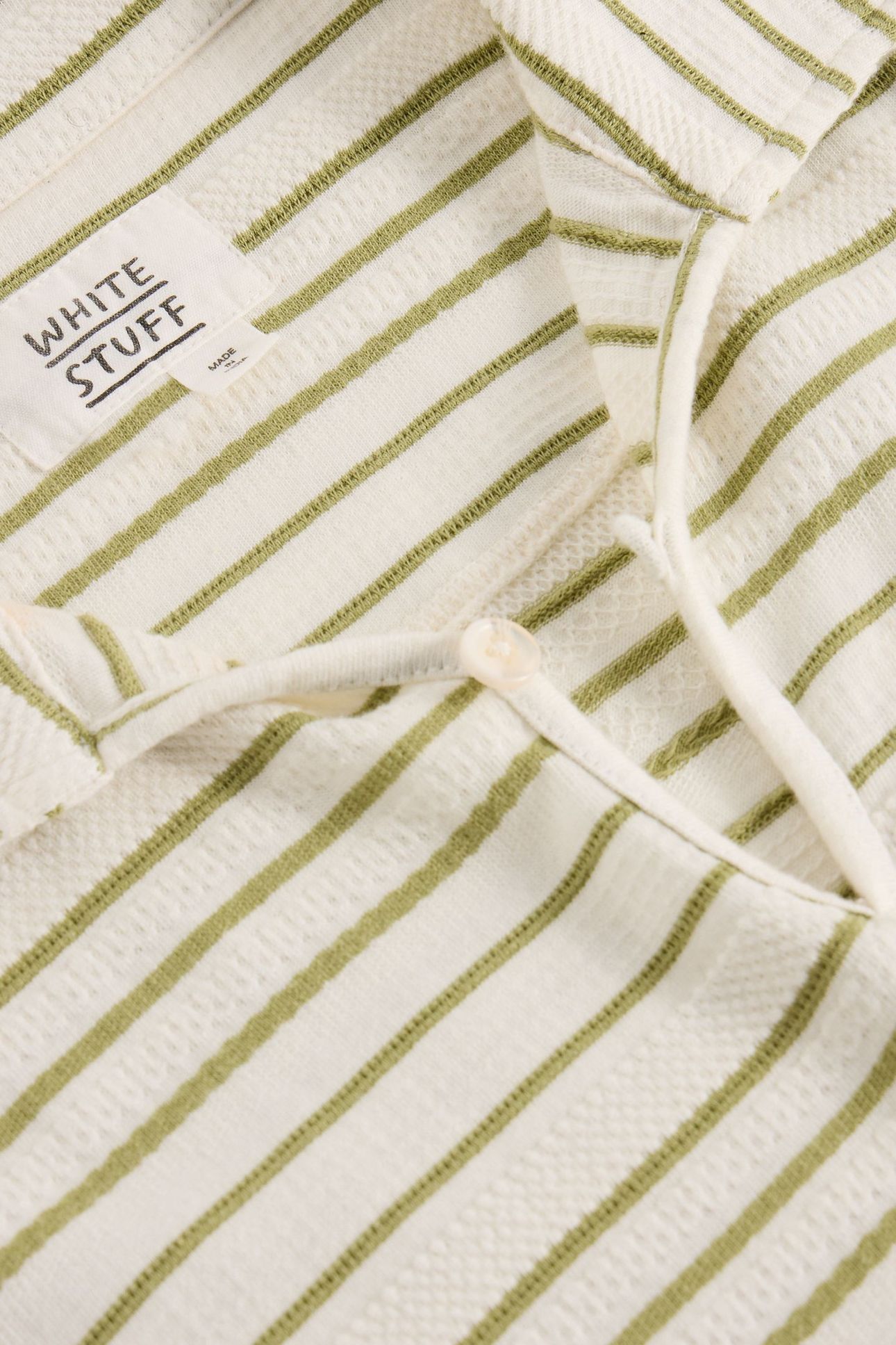 JACQUARD STRIPE POLO WHITE MULTI 5