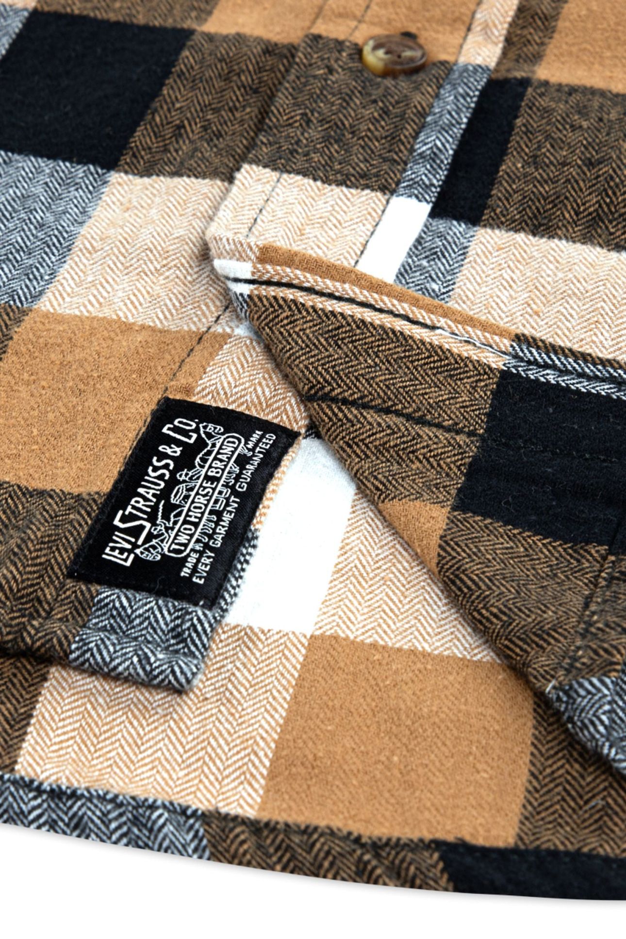 BOYS BUFFALO CHECK FLANNEL SHIR JET BLACK 4