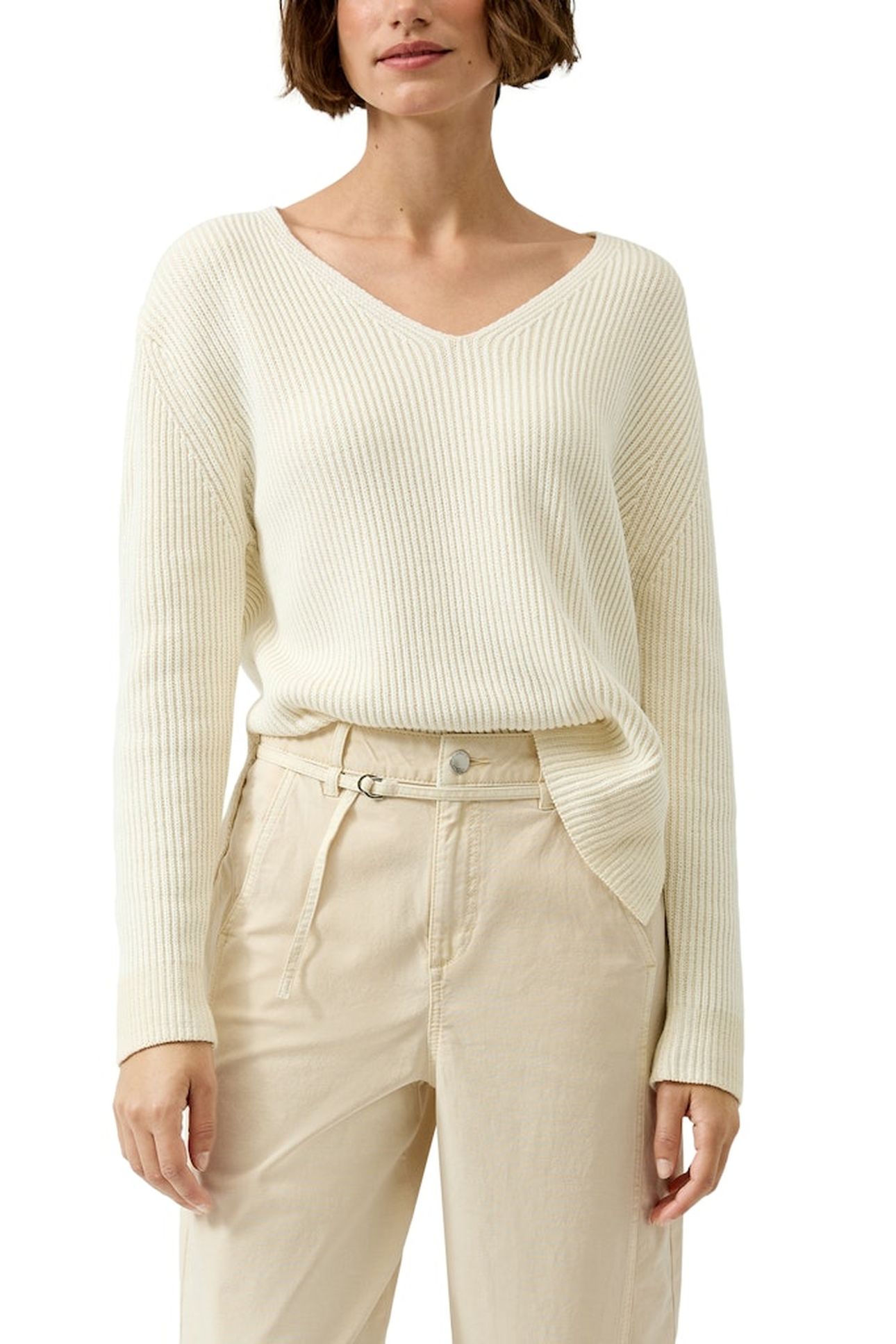 S.OLIVER PULLOVER BEIGE 1
