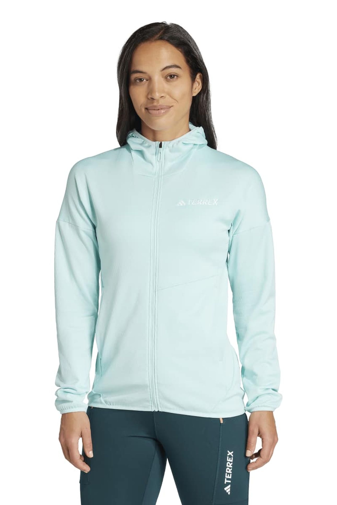 TERREX FLEECE SEMI FLASH AQUA 1