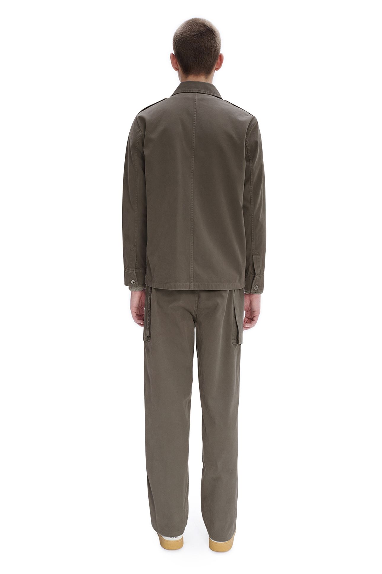 UNISEX JACKET SIDEWAYS KHAKI 2
