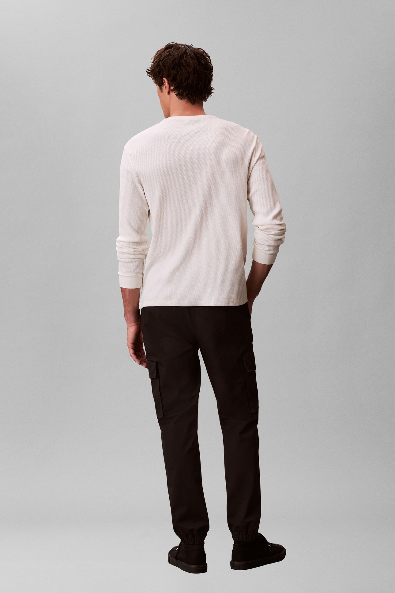 SKINNY COMFORT COTTON BLACK 2