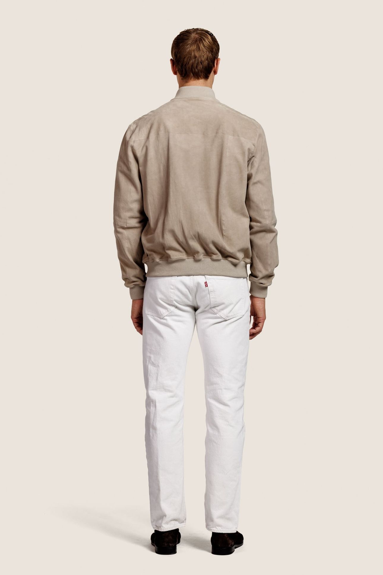 BOI SUEDE JACKET TAUPE 4