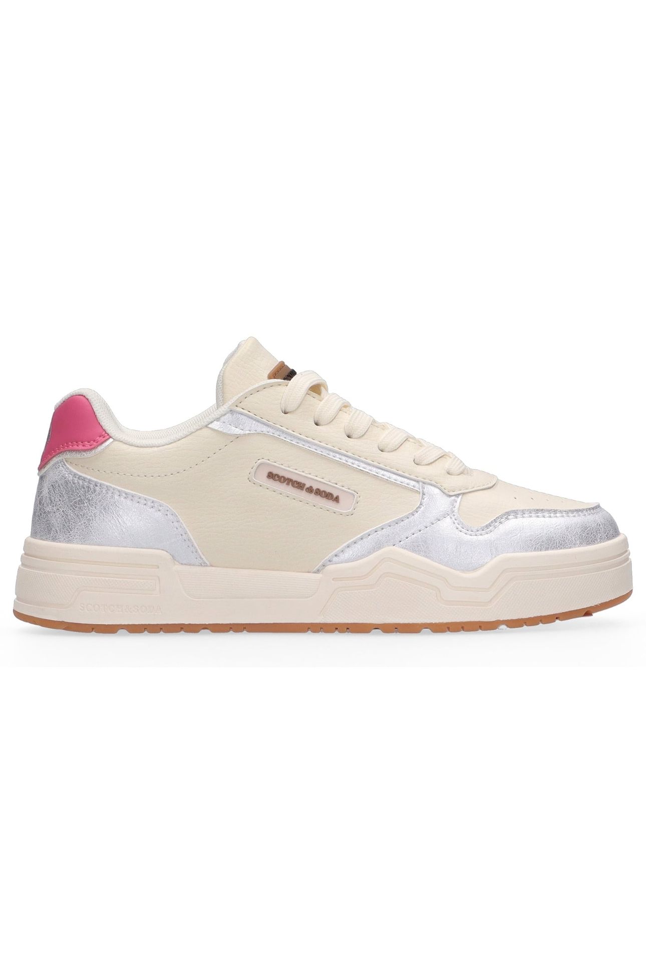 LILLIE SNEAKERS WHITE SILVER 1