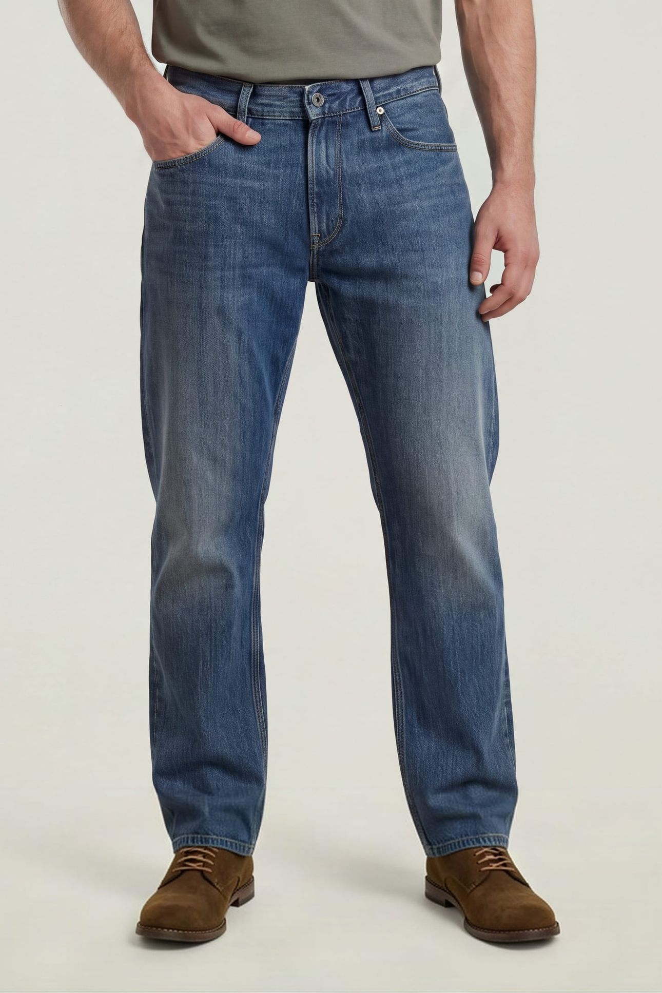 DAKOTA REGULAR STRAIGHT MEDIUM BLUE 1