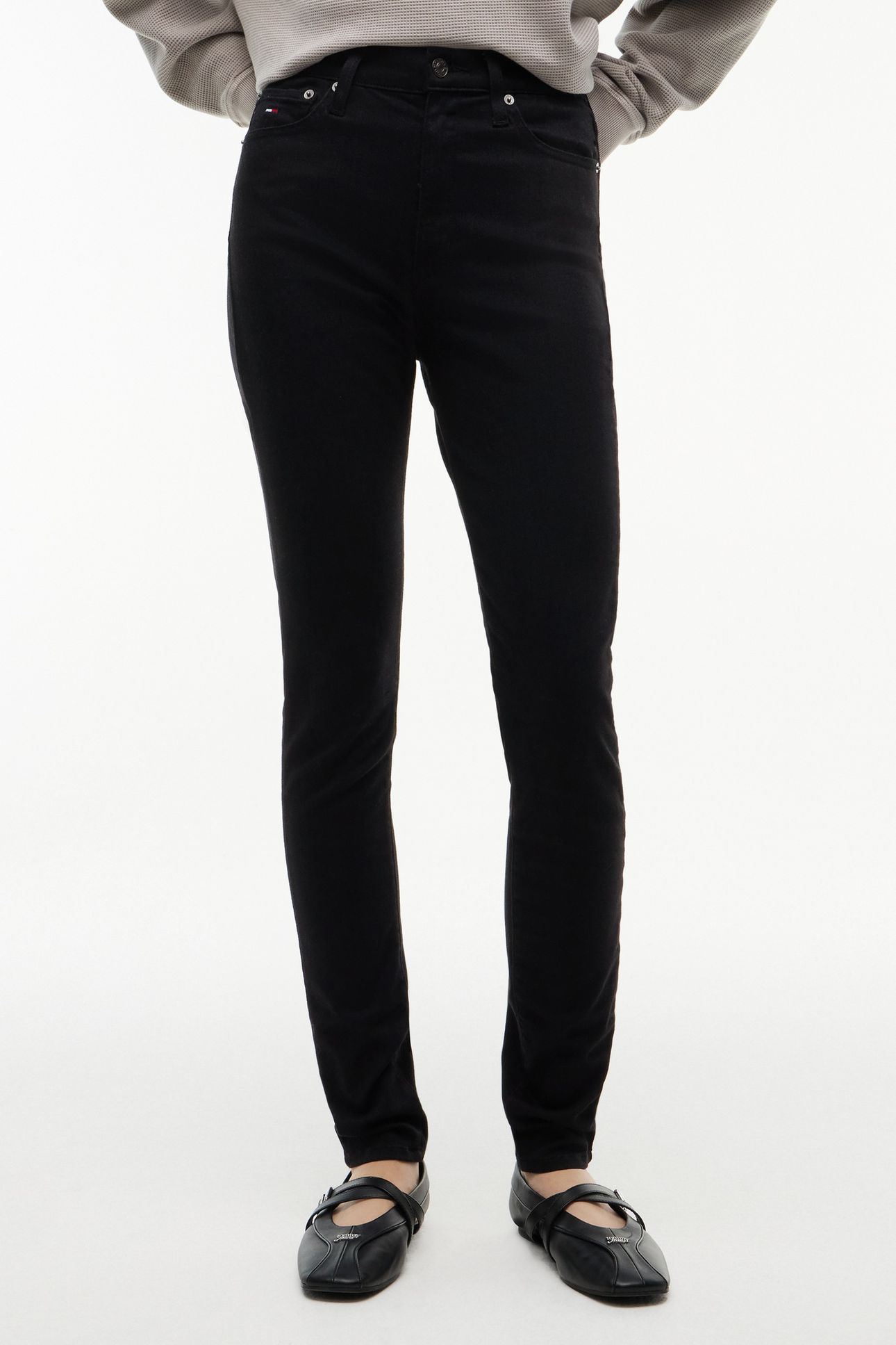 SYLVIA HIGH SKINNY DH428 DENIM BLACK 1