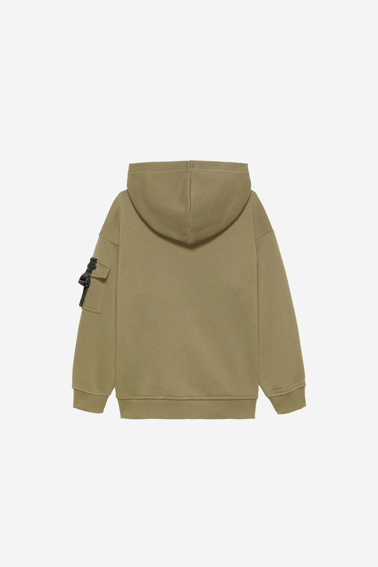 WEBBING HOODIE BRONZE GREEN 2