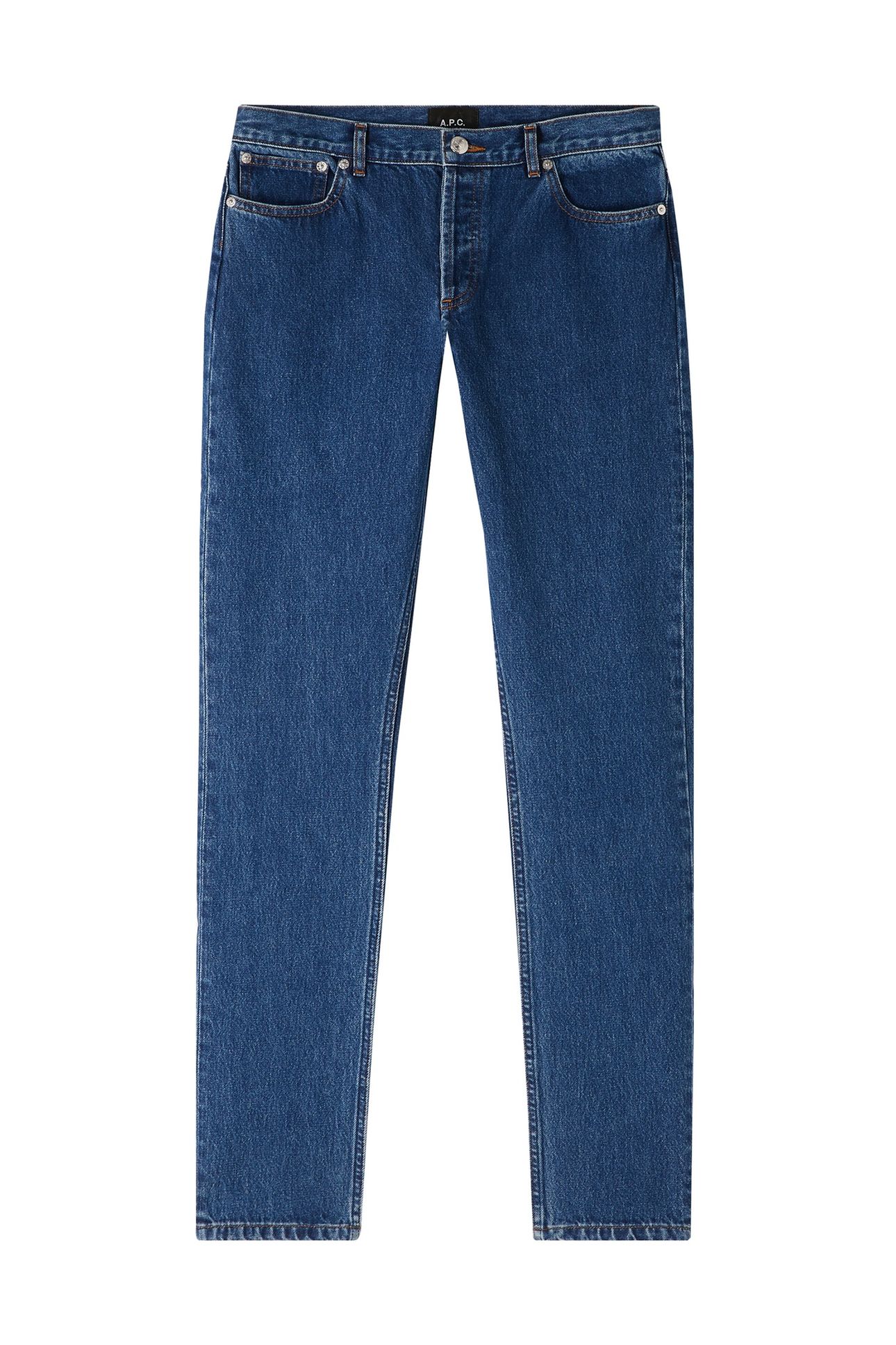 UNISEX SMALL NEW STANDARD WASHED INDIGO 2