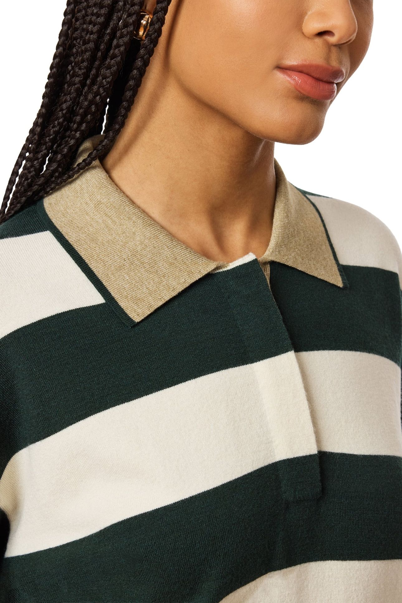 POLO SWEATER SCARAB/ANTIQUE WHITE 10