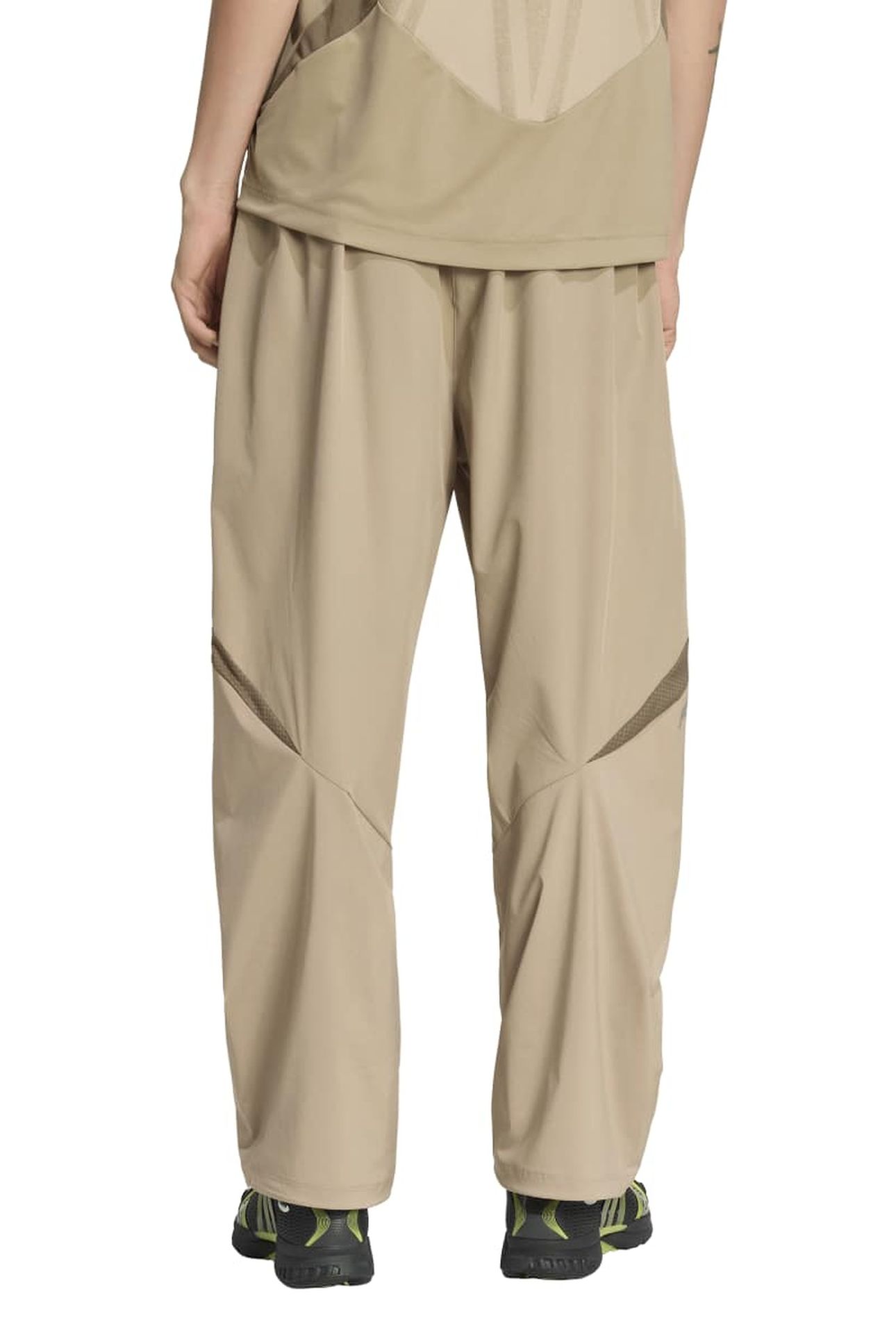 UNISEX F50 STRIPED TRACK PANTS BLANCH BROWN 3