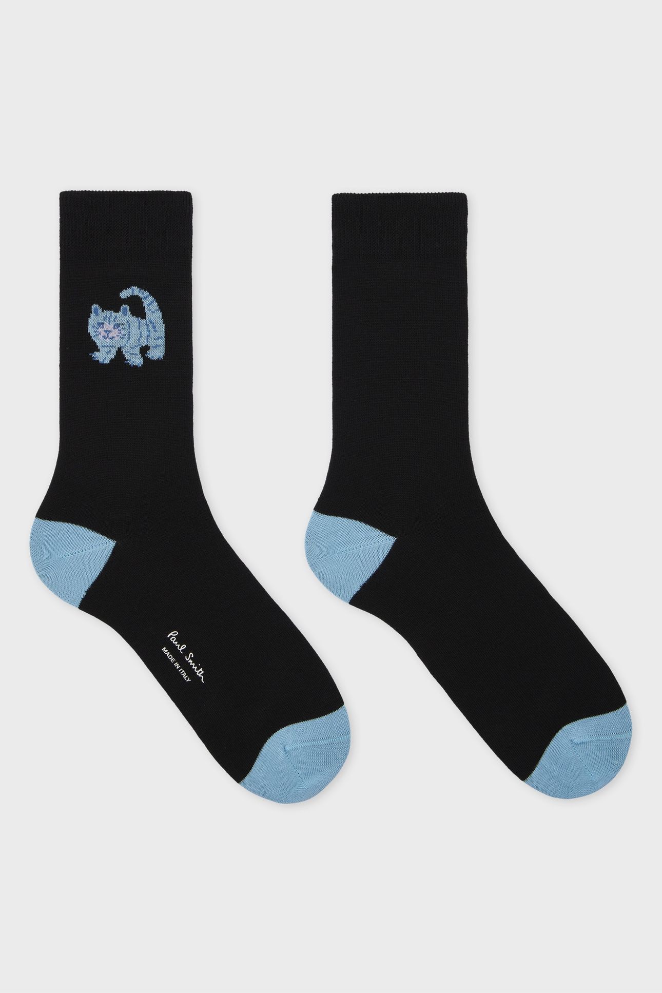 WOMEN SOCK JANIS CAT BLACK 2