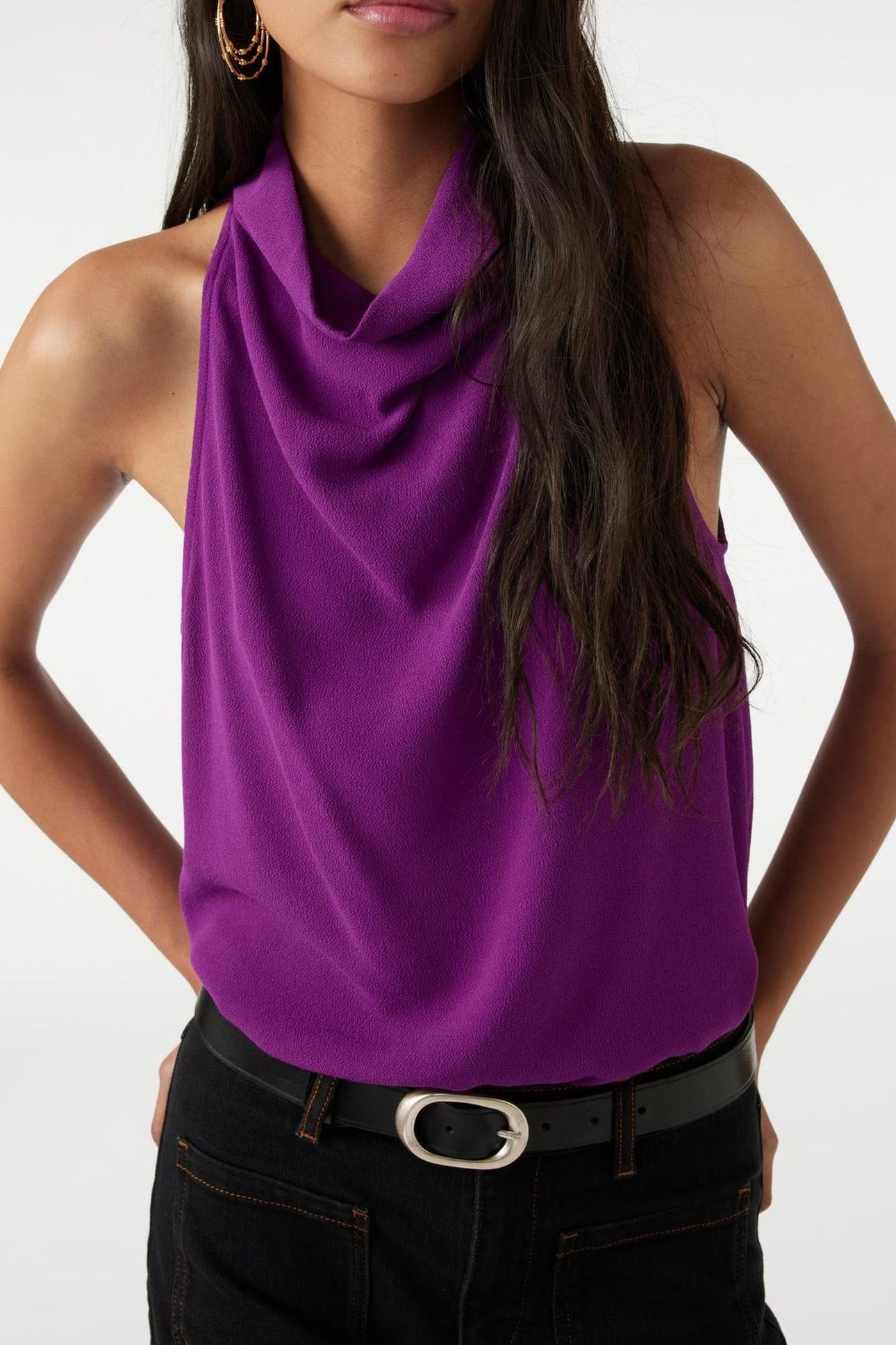 SLEEVELESS TOP VIOLET 6