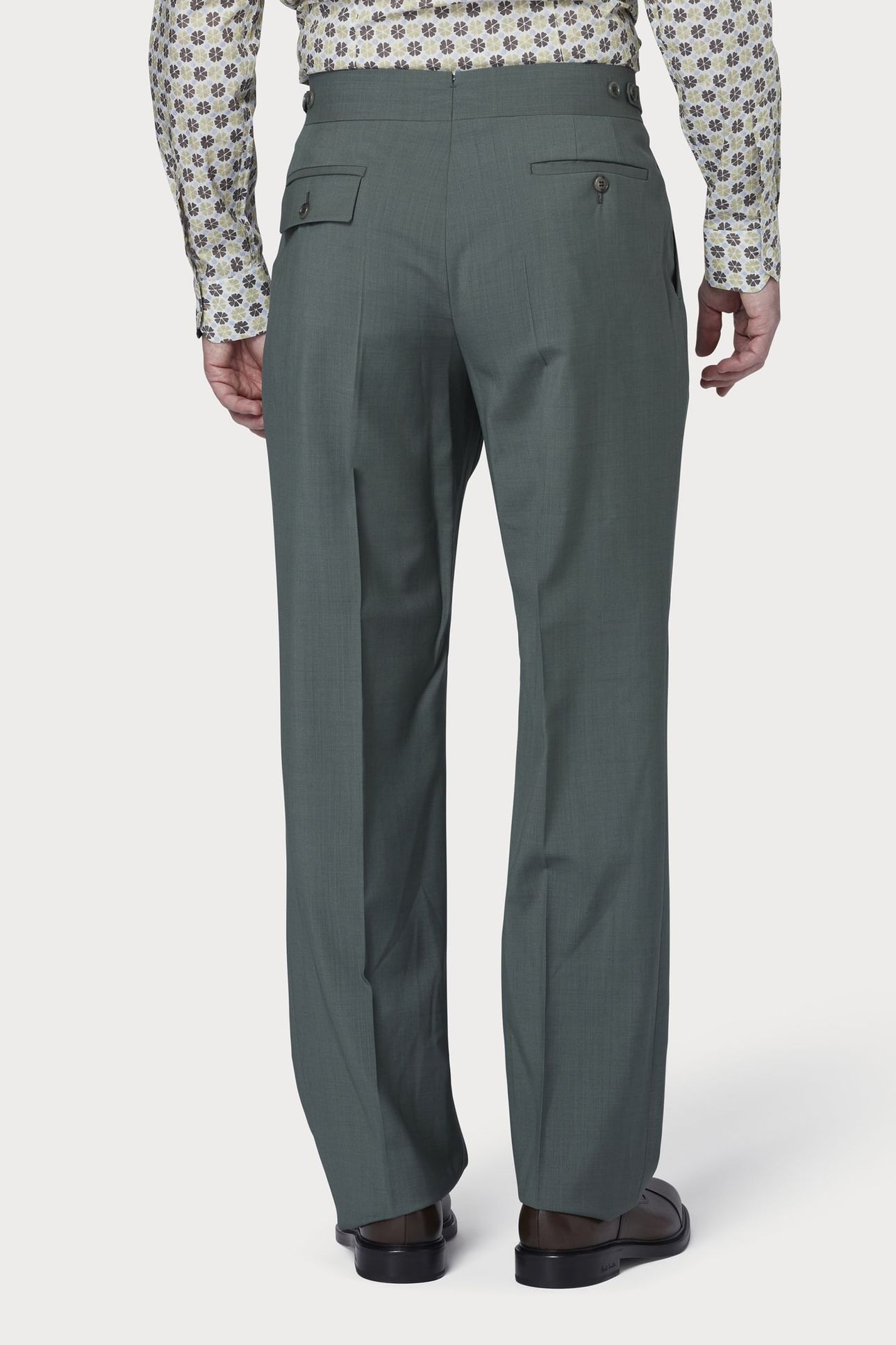 MENS TROUSER PETROL GREEN 5