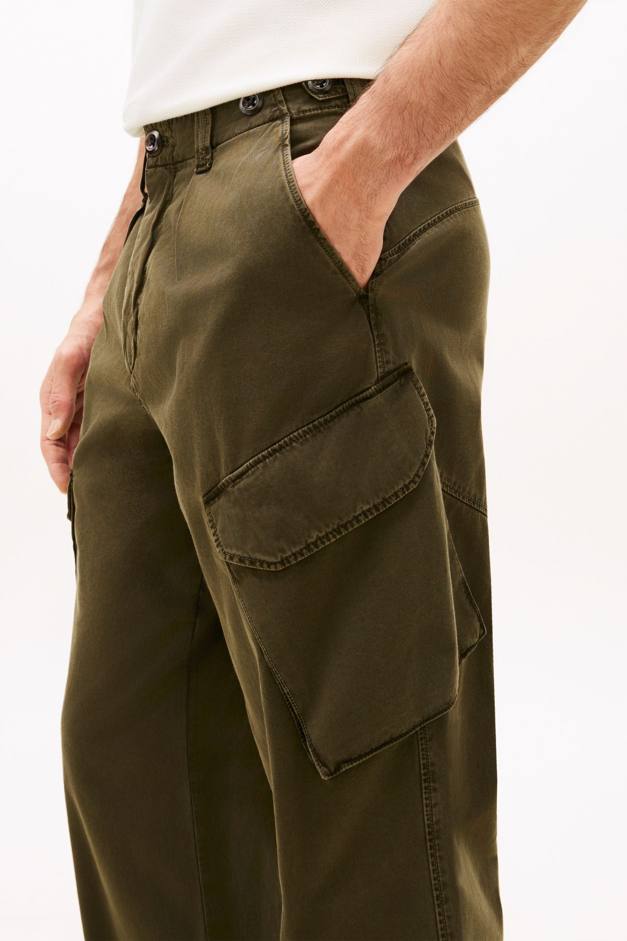 MURRAY SLANTED CARGO ARMY GREEN 5