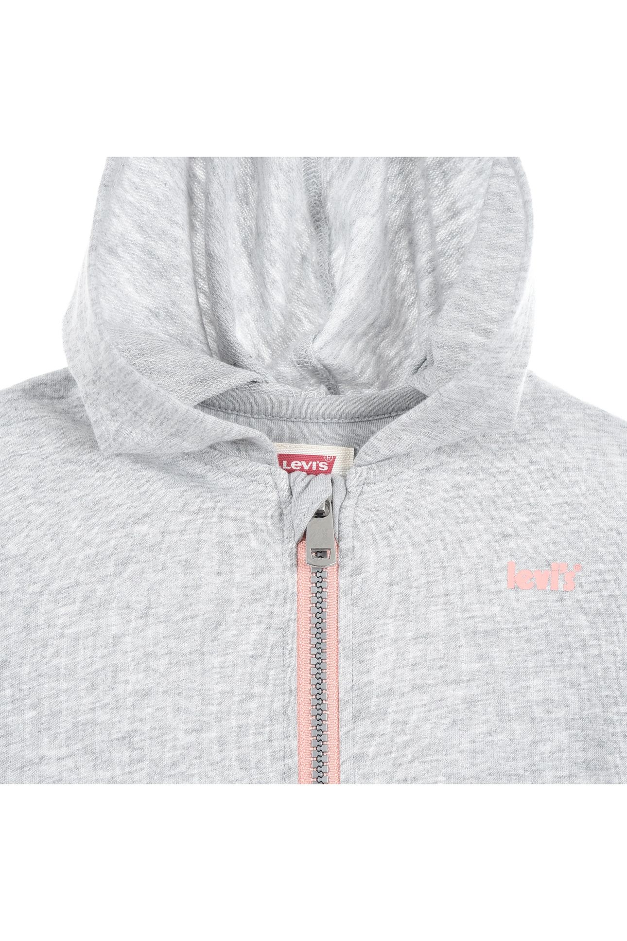 GIRLS ZIP PLAY ALL DAY COVERALL GRAY HEATHER 4