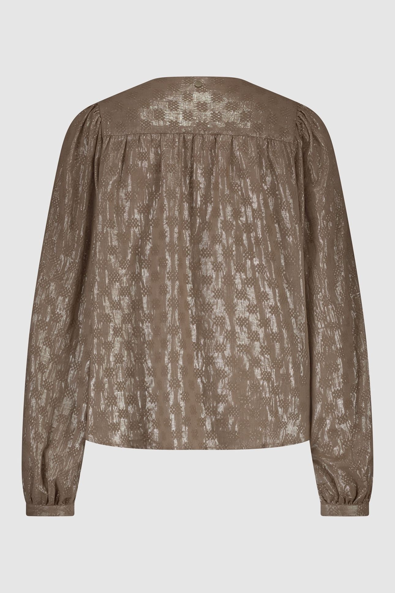 CARDI BLOUSE FADED TAUPE 2