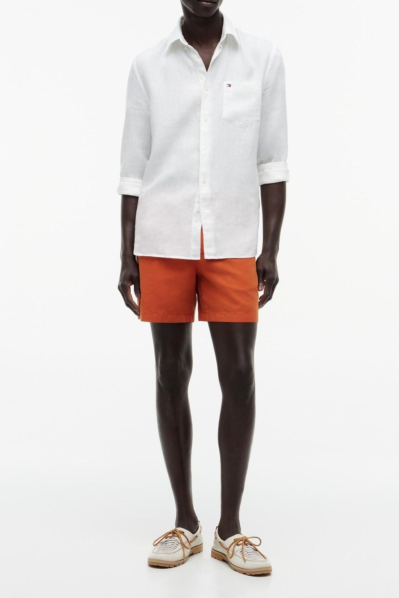 DOVER 6" PO SHORTS RUSTY OCHRE 2
