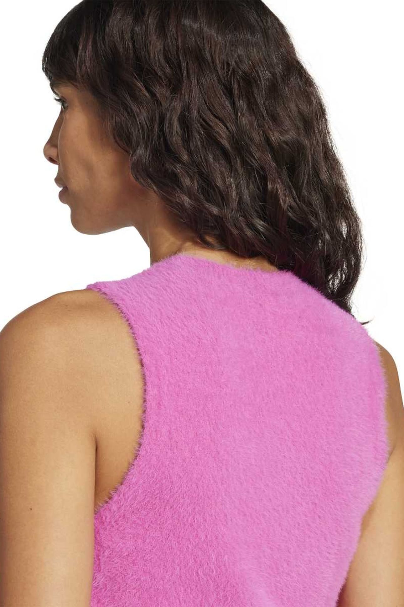 FLUFFY VEST SEMI LUCID FUCHSIA 6