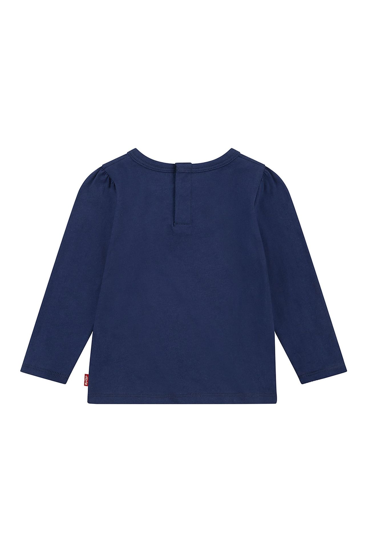 GIRLS GRAPHIC LONG SLEEVE TEE MEDIEVAL BLUE 2