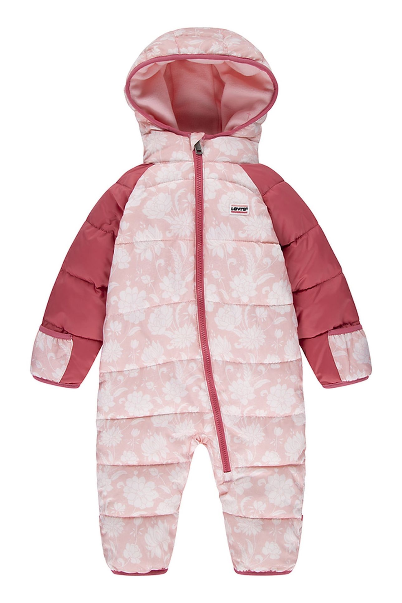 UNISEX BABY SNOWSUIT PINK ICING 1