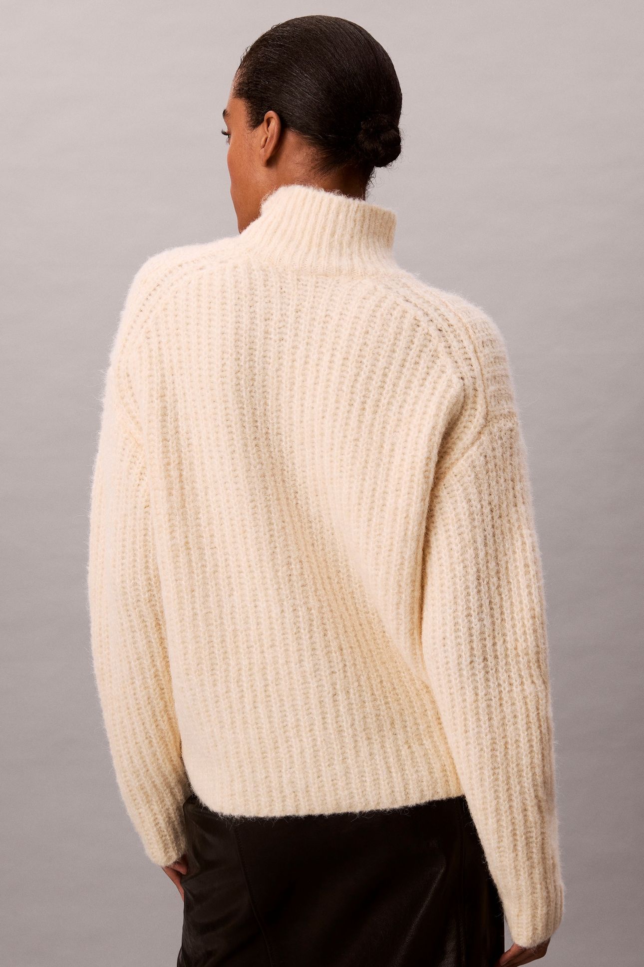 BRUSHED WOOL LS T-NECK TOFU 2