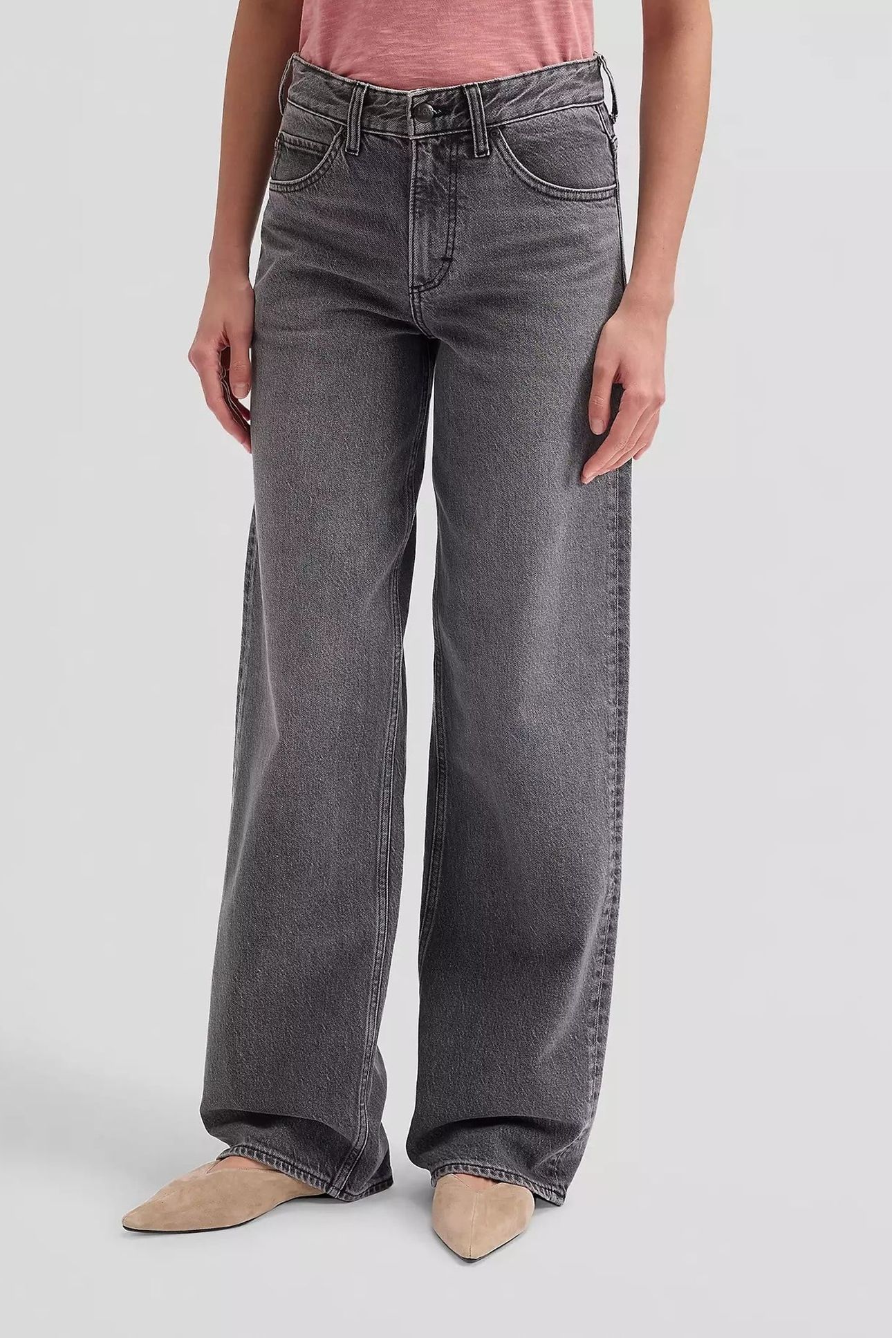 RIDER LOOSE - BLACKBERRY - LOOSE STRAIGHT GREY 2