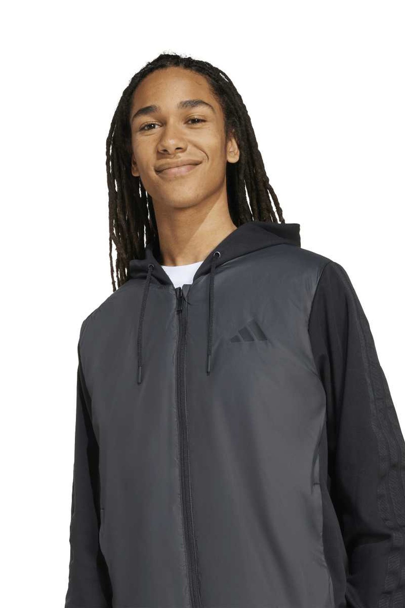 UNISEX ESSENTIAL 3S IN HYB JACKET BLACK 6