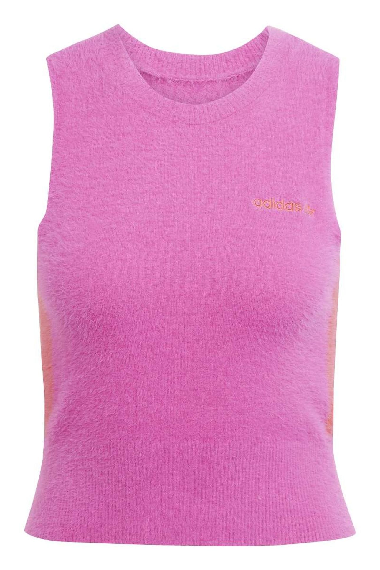 FLUFFY VEST SEMI LUCID FUCHSIA 4