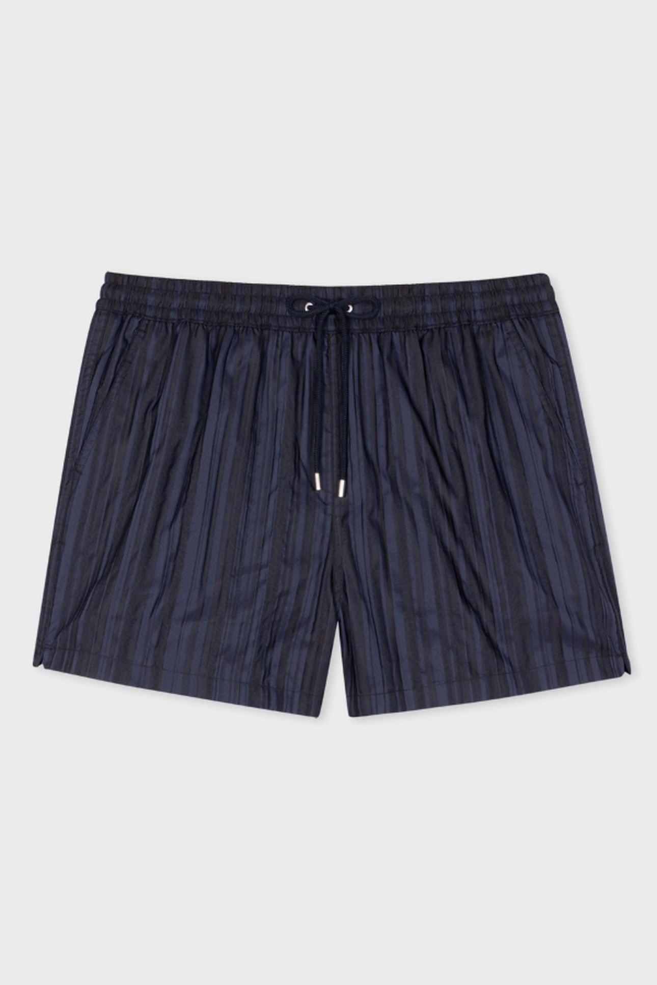 MEN SWIM SHORT SHAD STRP NAVY 2