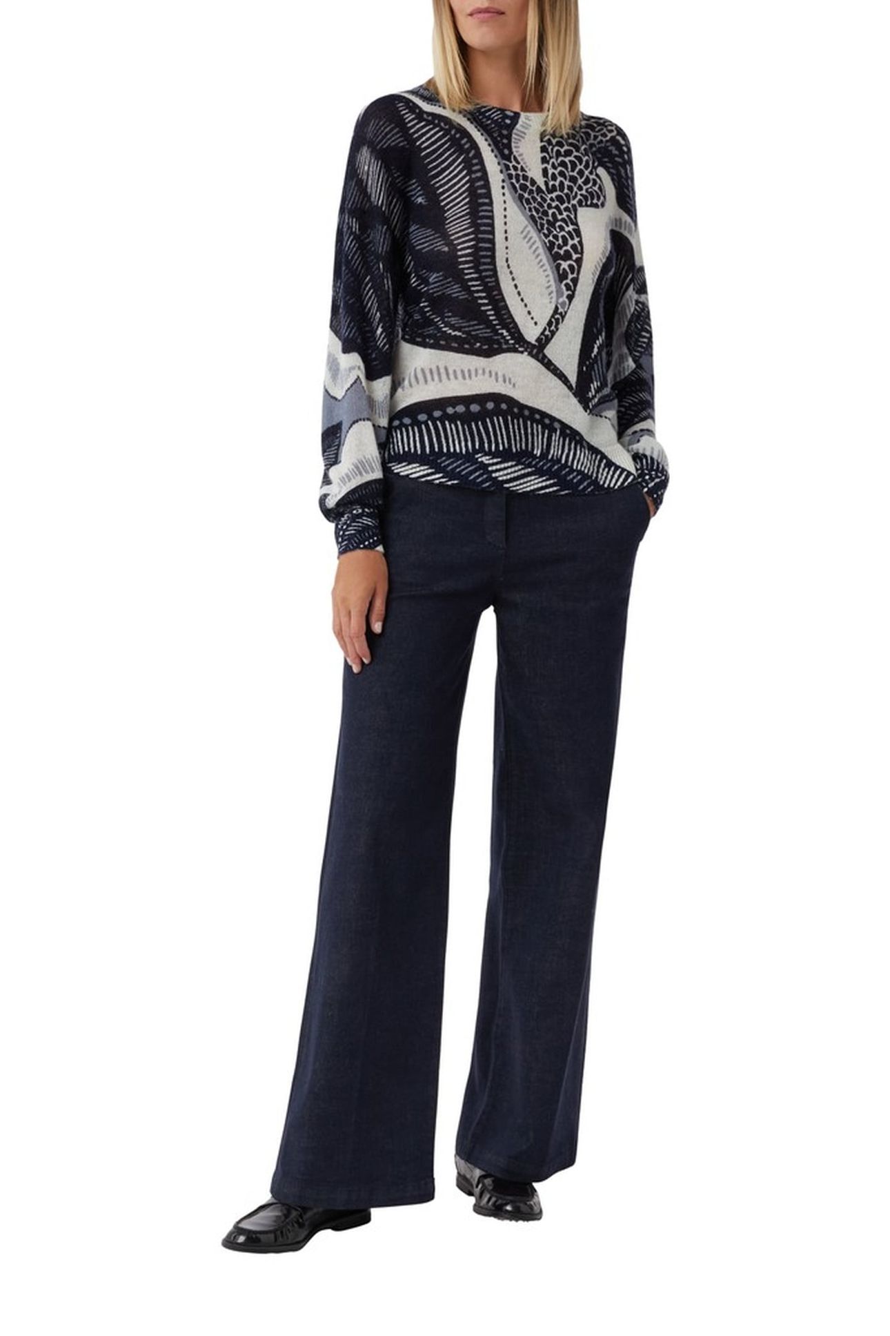 COMMA PULLOVER MARINE 2