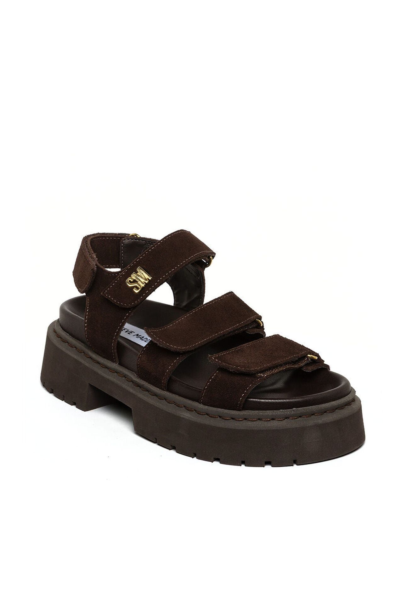 GLORIAS SANDALS CHOCOLATE BROWN SUEDE 2
