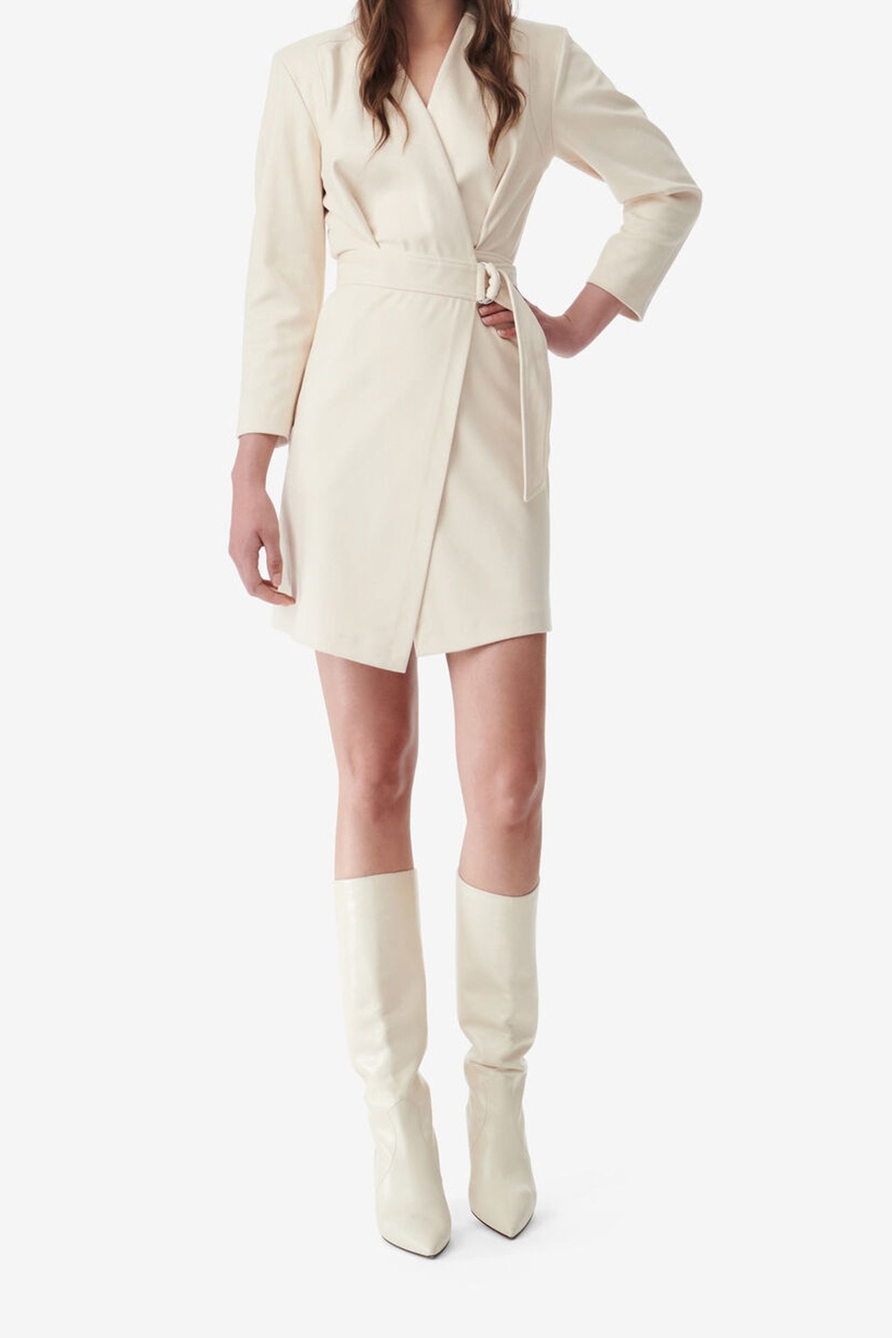 KAMILLE DRESS CREAM 1