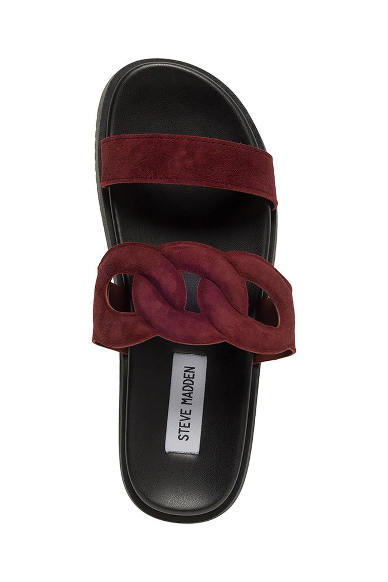MYRTLE SANDALS BURGUNDY SUEDE 5